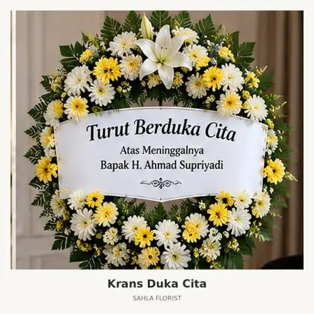 Krans Bunga Duka Genuk